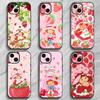 Sweet Cute Cartoon S-Strawberry Shortcake Phone Case Phone Case Soft Packaging Lightweight For iPhone17 16 15 14 13ProMax