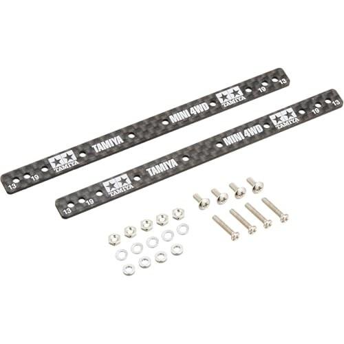 Tamiya Grade Up Parts Series No.497 GP.497 HG 13/19mm Roller Carbon Multi Reinforcement Plate (1.5mm) 15497