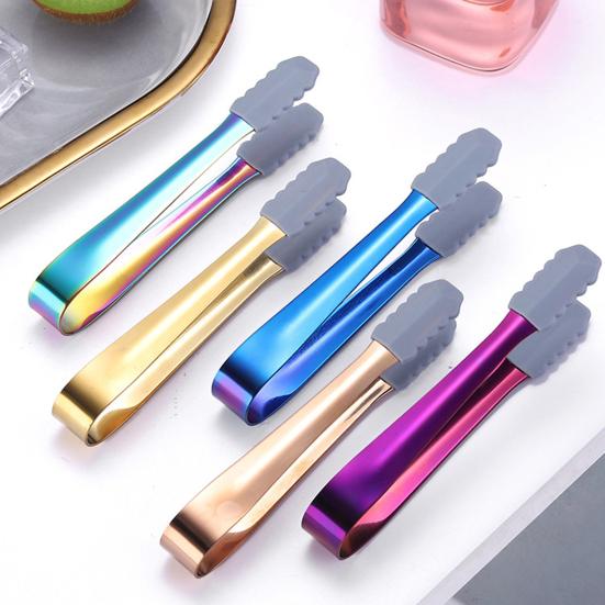 Sugar Clip Safe Ergonomic Dishwasher Smooth Edge Heat Insulation Sugar Tong for Daily