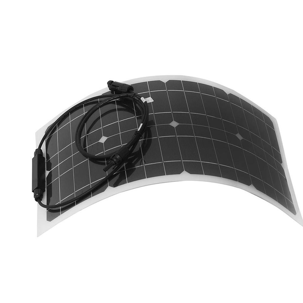 25W Portable Solar Panel Flexible Outdoor RV Boat Solar Panel Power Supply