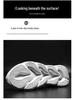 Breathable Flyknit Casual Sports Shoes (Sizes 36-46) - Men's Summer Running Shoes with Soft Sole  