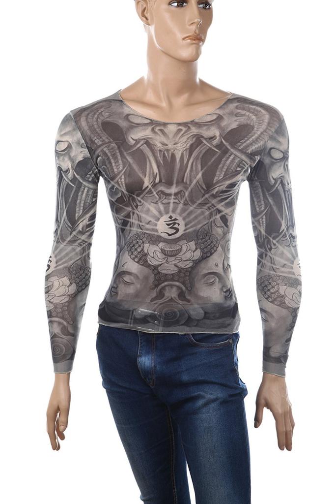 Tattoo Arm Realistic Japanese Japanese Tattoo Japanese Tattoo Costume Goblin [INNOVATION FACTORY] Covers, Strike, Men's T-Shirt, Innerwear, Pattern,