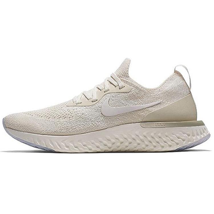 New Nike Epic React Flyknit Light Cream Women's AQ0070-201