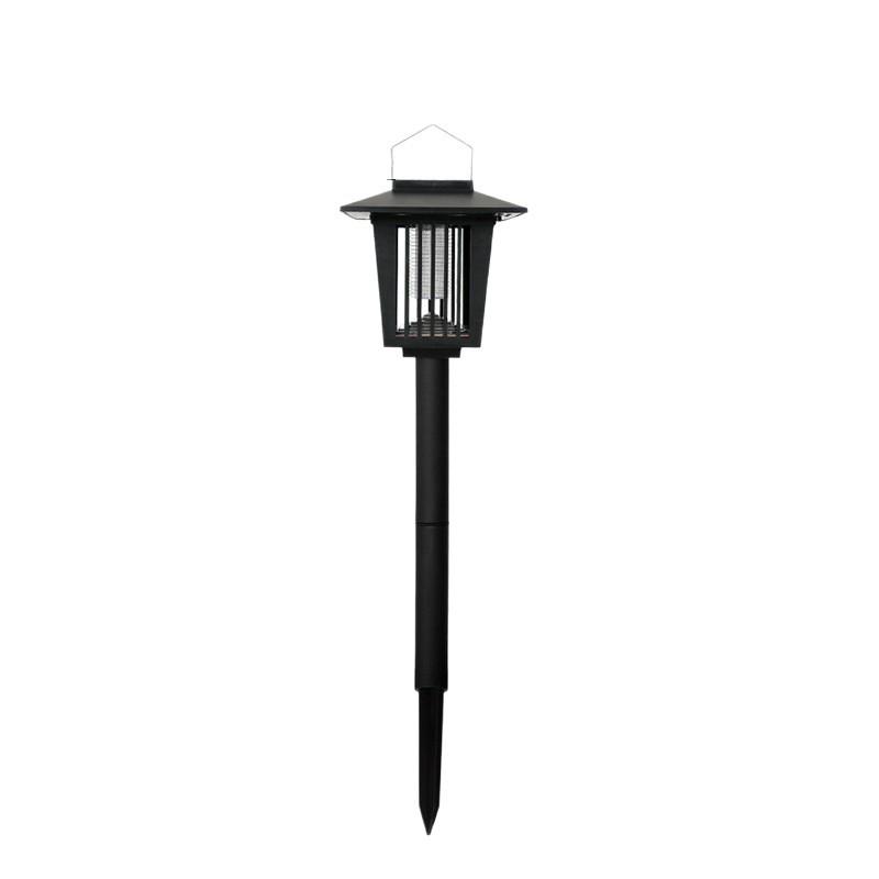 Outdoor Solar Mosquito Killer Lamp - Waterproof Electric Shock Repellent for Garden, Courtyard, and Lawn