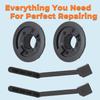 455 Worm Gear Oiler Oil Line Hose Kit for Husqvarna 455 Rancher II 460 Rancher 461 Jonsered CS2255 RedMax GZ550 Chainsaw Oil Pump Pinion Drive Gear