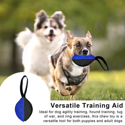 Yousheng Dog Tug Ball Tough Bite Pillow Dog Training Equipment Interactive Chew Toy for Aggressive Chewers Bite Training Toy