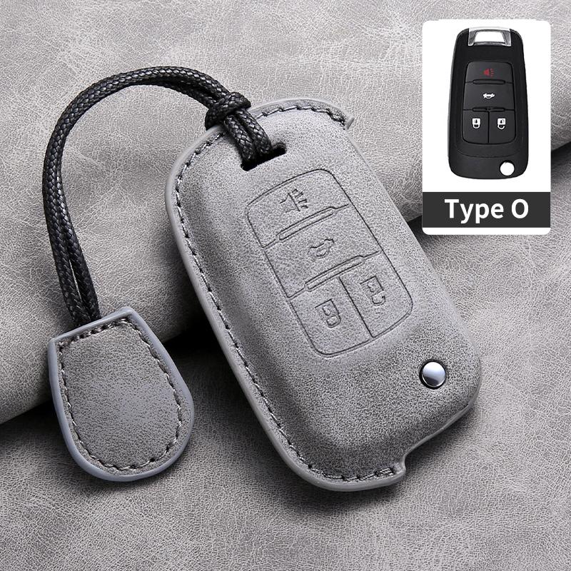for Buick To Genesis Car Smart Key Case Cover Key Pack Remote Protection Sleeve Buckle Rope Special Accessories Multi Styles