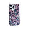 Floral Art Oil Painting Glitter Phone Case for iPhone 15/14/17 Pro Max (Apple 16)