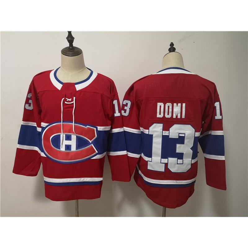 Montreal Canadiens NHL Hockey Jersey para Hombre Estilo Auténtico Ropa para Aficionados Mezcla Sintética Premium Ropa de Rendimiento