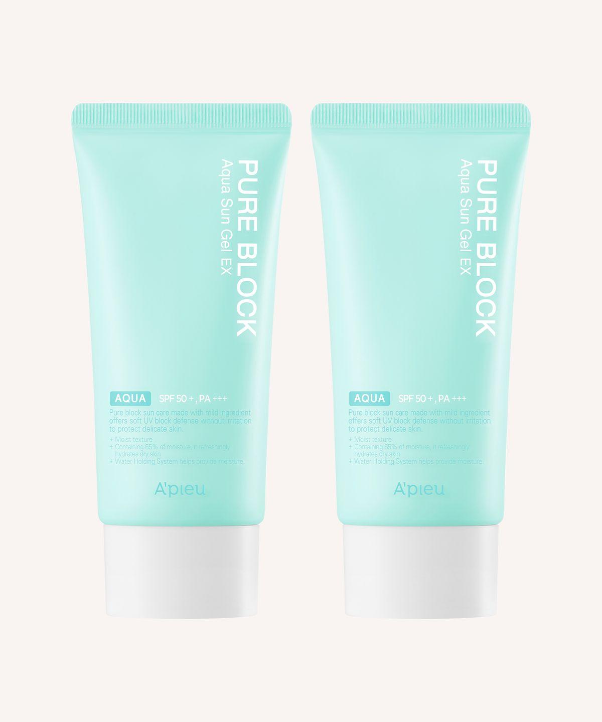 [2 Items] Pure Block Aqua Sun Gel EX 50ml*2
