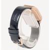 Used EMPORIO ARMANI Women's Watch Octagon Navy Emporio Armani Watch Analog Leather AR11466