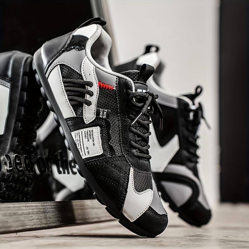 Men'S Breathable Running Shoes - Shock Absorption, Non-Slip Durable Sole, Ideal for Outdoor Activities Like Hiking and Training