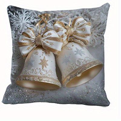Home Decor Christmas-Themed Decorative Digital Print Pillowcases Pattern Cushion Cover Suitable For Sofa Bedroom Car Pillow