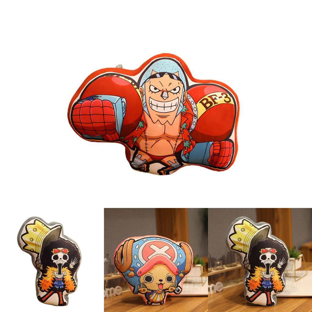Creative One Piece Plush Pillow Cartoon Luffy Zoro Chopper Cushion Kids Festival Gift Characters)