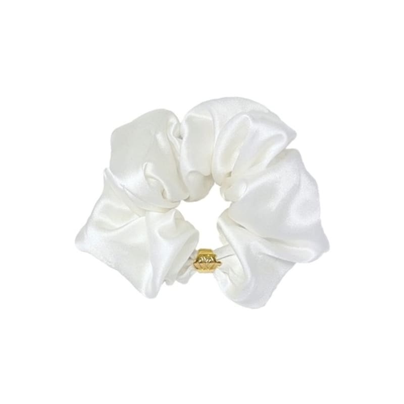 Aphrose Logo Frame 100% Silk Scrunchie