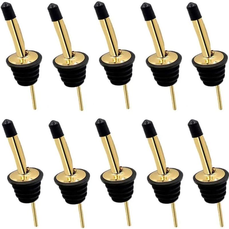 

Нержавеющая сталь Наливки Наливки для бутылок с резиновыми пылезащитными колпачками для налива жидкости, оливкового масла, вина, уксуса