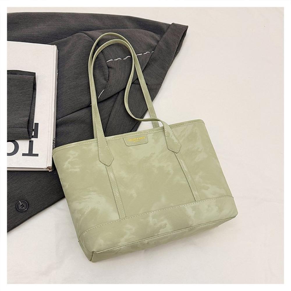 Women's Fashion Tote Bag, Large Capacity Commuter Shoulder Bag, Versatile PU Leather Handbag For School Work Travel Shopping