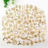 "100KC Gold Alloy DIY Jewelry Pendant & Bracelet/Necklace Accessories"