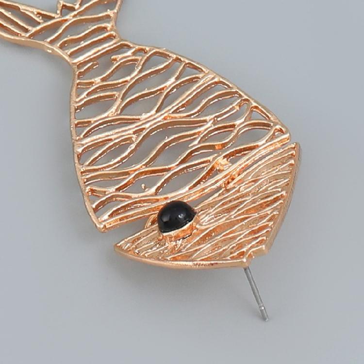 Fish Studs Earrings/Necklace Female Ear Studs/Choker Women Jewelry for Party