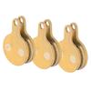 3 Pairs Brake Lining Metallic Disc Oil Pad Block Road Electric Bicycle Mountain Bike M446 M355