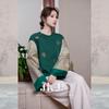 JK&JS Embroidered New Chinese Style Cotton Sweatshirt
