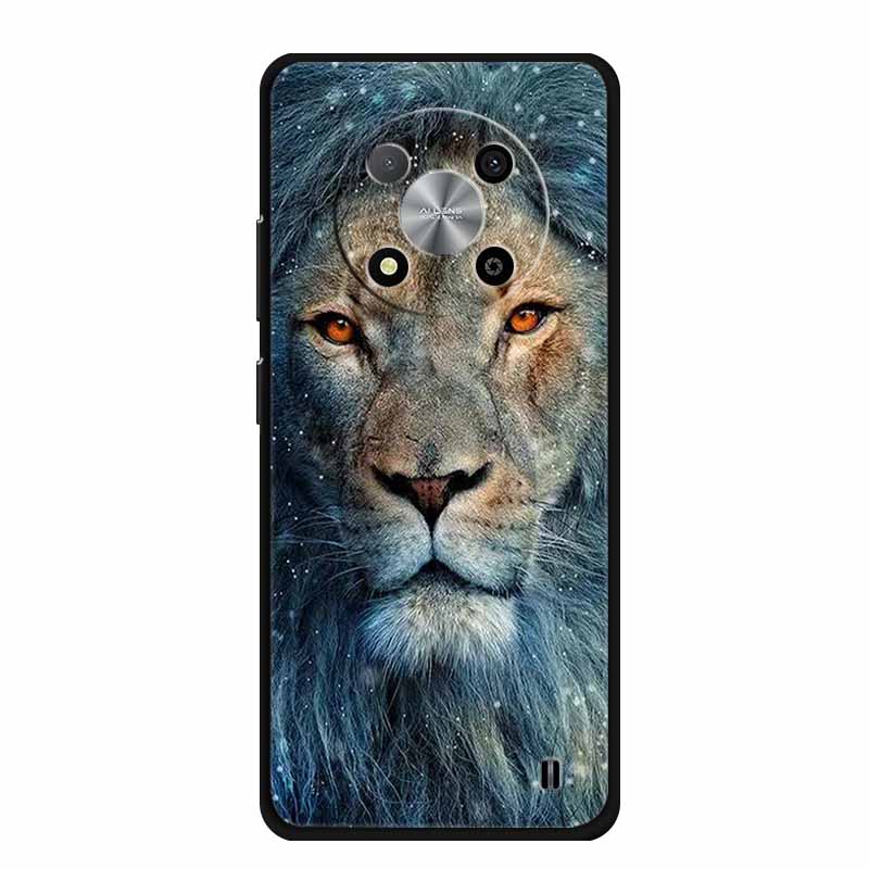 Capa Para ZTE Blade A73 5G Animais Silicone Macio TPU Capa de Telefone Para ZTE Blade A73 5G 7160N Capas Lobo Fruta Estampada Fofa Coque