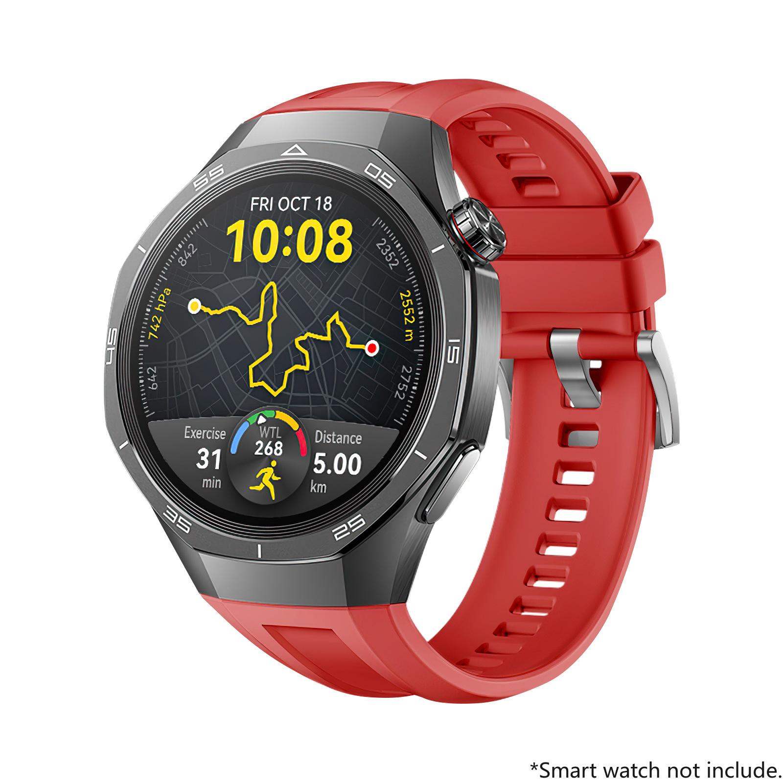 

Силіконовий ремінець для Huawei Watch GT 6 Pro 46мм Спортивний браслет для Huawei GT6 GT6Pro GT5 GT5Pro GT4 GT3 Браслет 22мм Ремінець для годинника For Amazfit Balance