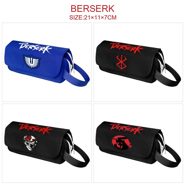 Piśmienne etui na długopisy z zamkiem błyskawicznym Cartoon Pen Case Anime Berserk School Supplies