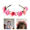 Sunflower Hairband Decorative Head Accessories for Women Kids Photoshooting Props Hairhoop for Parties and Gatherings
