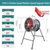 Silent Axial Exhaust Fan 220V/380V - Powerful Industrial Ventilation Blower