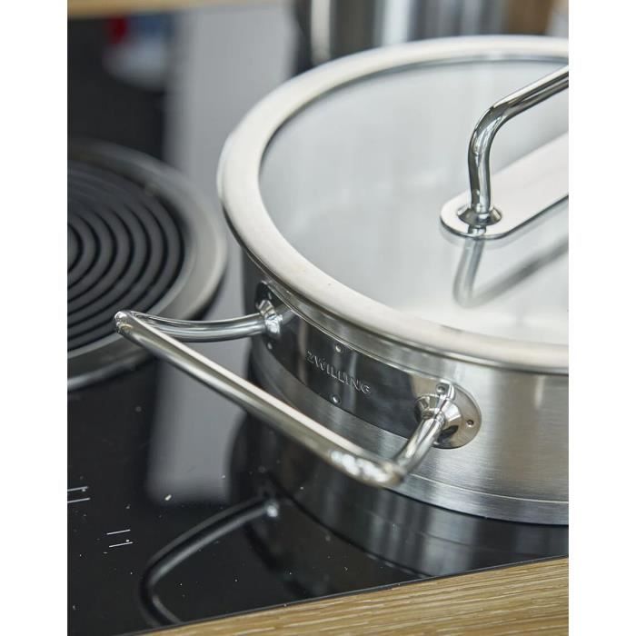 ZWILLING Pro - Sauté Pan with Glass Lid (28 Cm) - Stainless Steel