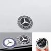 LST1 W212 C200 Car For Mercedes Benz AMG Car Metal Flat Hood Emblem Front Badge Logo Sticker For Mercedes Benz W212 W213 W205 W177 W2