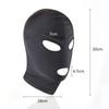 1/2/3 Hole Men Women Adult Spandex Balaclava Open Mouth Hood Face Eye Head Mask Costume Slave Game Role Play Party Adulto SM Toy