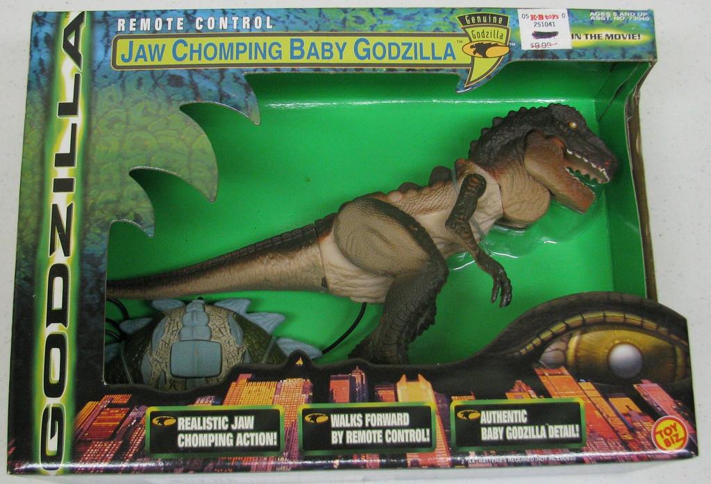 Yamato Remote Control Godzilla Jaw Chomping Baby Godzilla REMOTE CONTROL JAW CHOMPING BABY GOZILLA of 035112730439 [Out print]