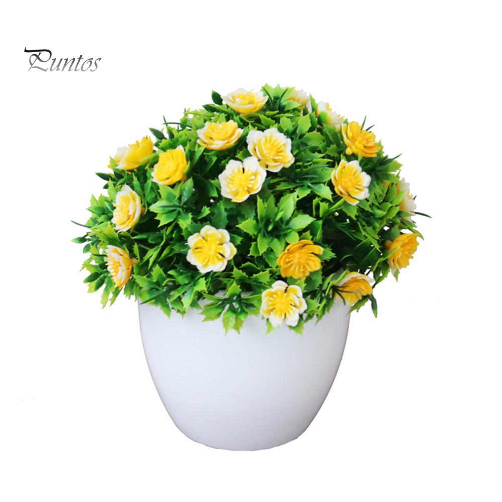 Home Decor Party Wedding Artificial Props 1pc Potted Flower Bonsai Stage Garden