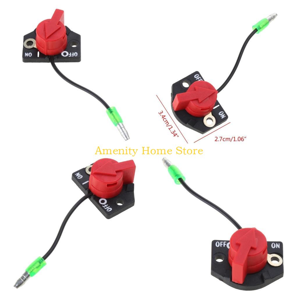 F26C On/Off Engine Stop Switches Shutdown Fit for Robin EX13 EX17 EX21 EX27 EX35 EH36 EH41 EY20 EY28 On Off Switches