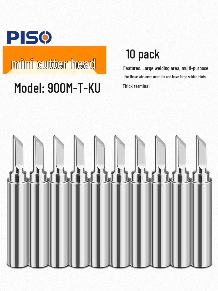 Lead-Free 936 Soldering Iron Tip, Constant Temperature, Internal Heating, 60W, Universal Needle Point, Horseshoe, Knife Shape.