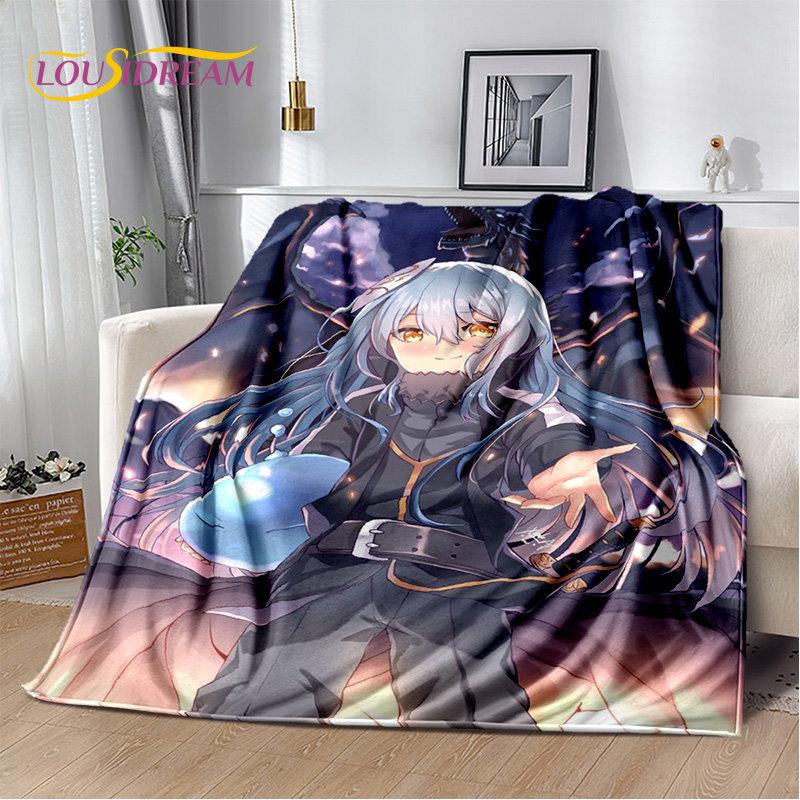 I Got Reincarnated As A Slime Anime Soft Plush Blanket,Flannel Blanket Throw Blanket for Living Room Bedroom Bed Sofa Picnic Kid