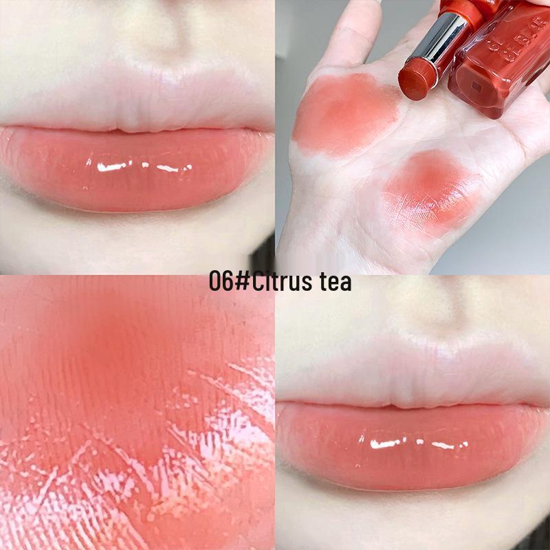 

Gegebear Hydrating Jelly Gloss: Transparent, Watery Mirror Finish Lipstick for Plump, Moisturized, Long-Lasting Lips