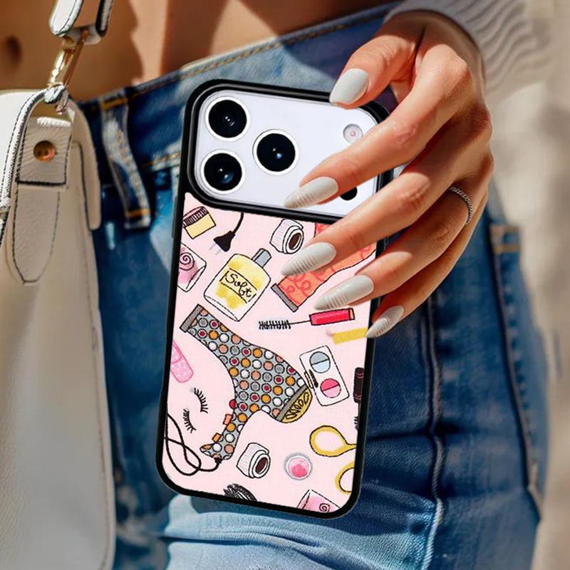 

Hair Stylist Hairdresser Phone Case For iPhone 17 Air 14 15 13 12 Max Cover For Apple 14 15 16 16e 11 Pro Max Plus iPhone 13
