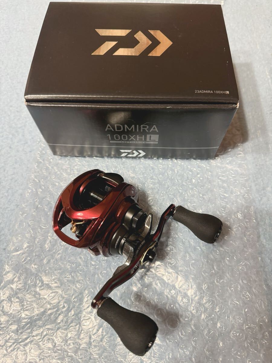 [USED]DAIWA 23 ADMIRA 100XHL Left Handle Baitcasting Reel Excellent Condition