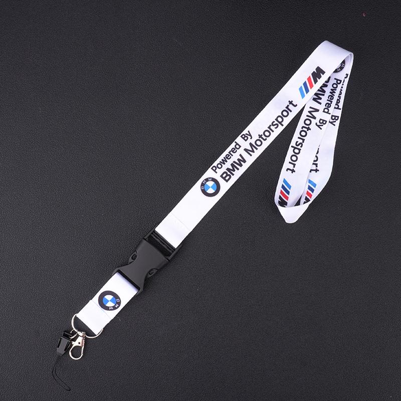 NDQB9 Mobile Phone Motorcycle Car Neck Strap Lanyard Keychain For Bmw E46 E36 G20 E90 E60 F30 F10 E39 X1 M Performance Car Accessories