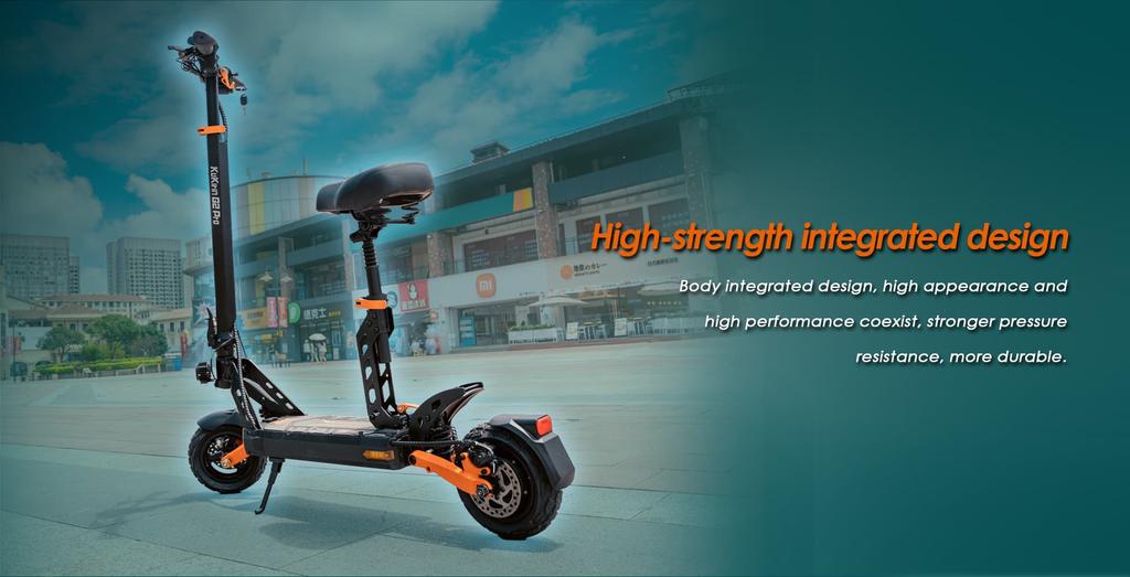 KuKirin G2 PRO 600W Elektroroller, 48V 15.6Ah 58km Reichweite, 45km/h, 9" Schlauchlose Reifen, Faltbarer E-Scooter