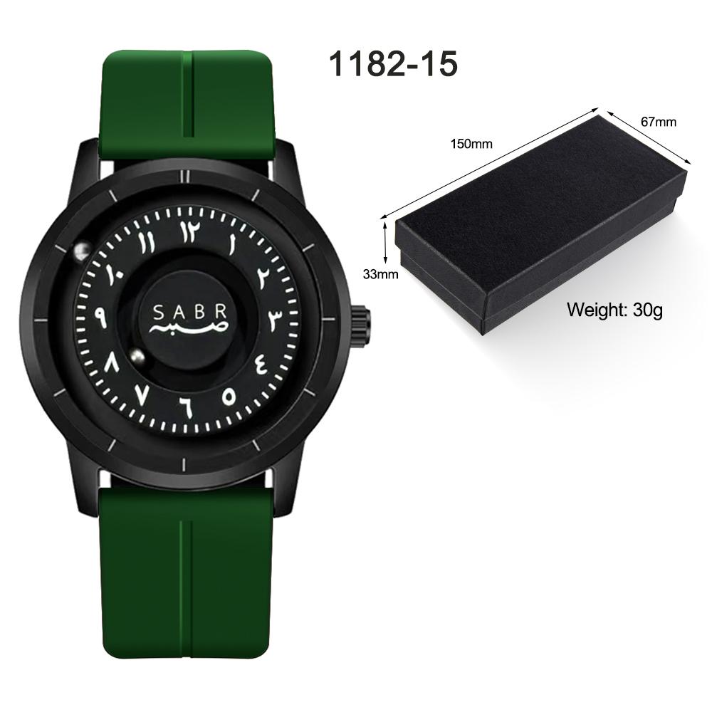 

Sabr Magnetic Levitation Steel Ball Pointer Personalized Mirrorless Black Technology Men s Arabic Numerals Quartz Watch