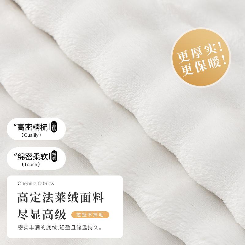 Winter Thickened Plush Sofa Cushion Premium Light Luxury Non-Slip Seat Cushion New Nordic Straight Sofa All-Inclusive Sofa Cover