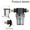 Garden Hose Filter Pressure Washer Filter Convenient Maintenance Design