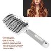Curved Design Detangling Hair Brush Soft Bristle Anti Frizz Hair Comb For Women Men