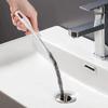 45cm Portable Pipe Dredging Strip Hair Brush Cleaner Foldable Sink Drain Cleaner Sticks Clog Remover Kitchen Cleaning Tool