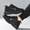 Men's autumn and winter warm cotton shoes fashionable sports casual shoes slippery heightening lightweight trendy running shoes