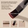 Dual-Ended Nail Art Brush - Multipurpose Line & Builder with Round Head, Japanese Base Coat